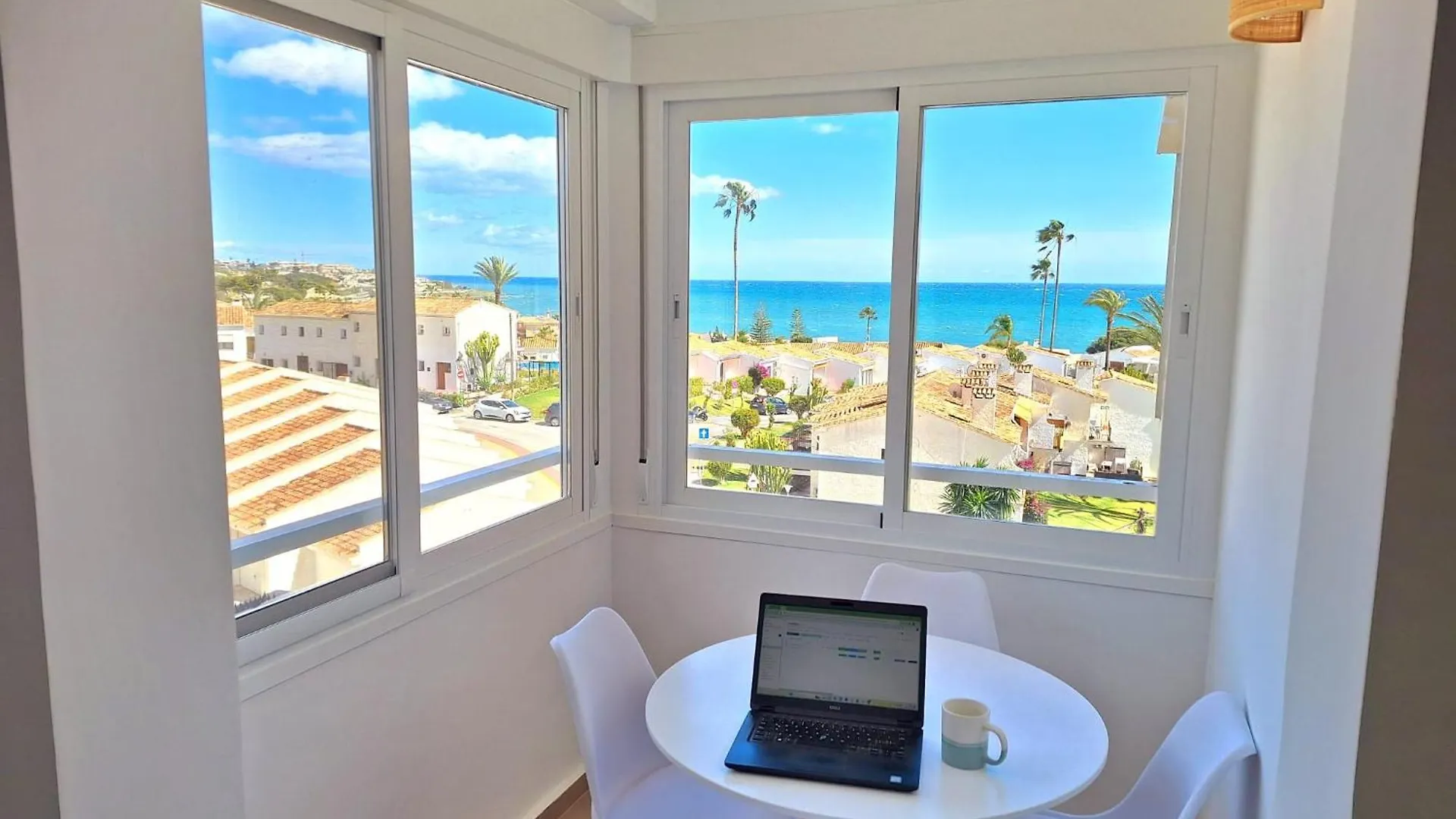 La Cala De Mijas Apartment, Sea View, 200M From The Beach, Close To Town