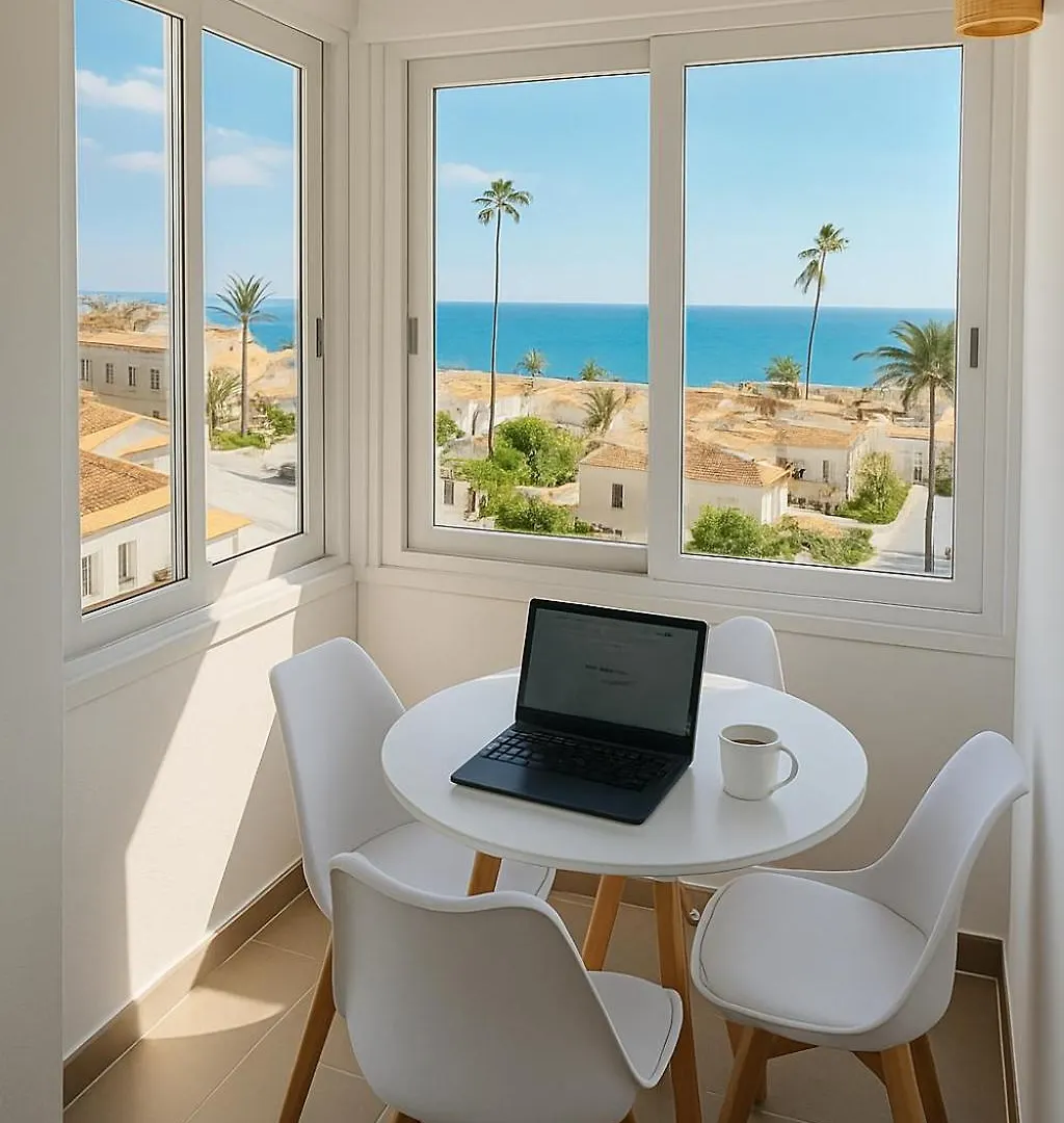 La Cala De Mijas Apartment, Sea View, 200M From The Beach, Close To Town